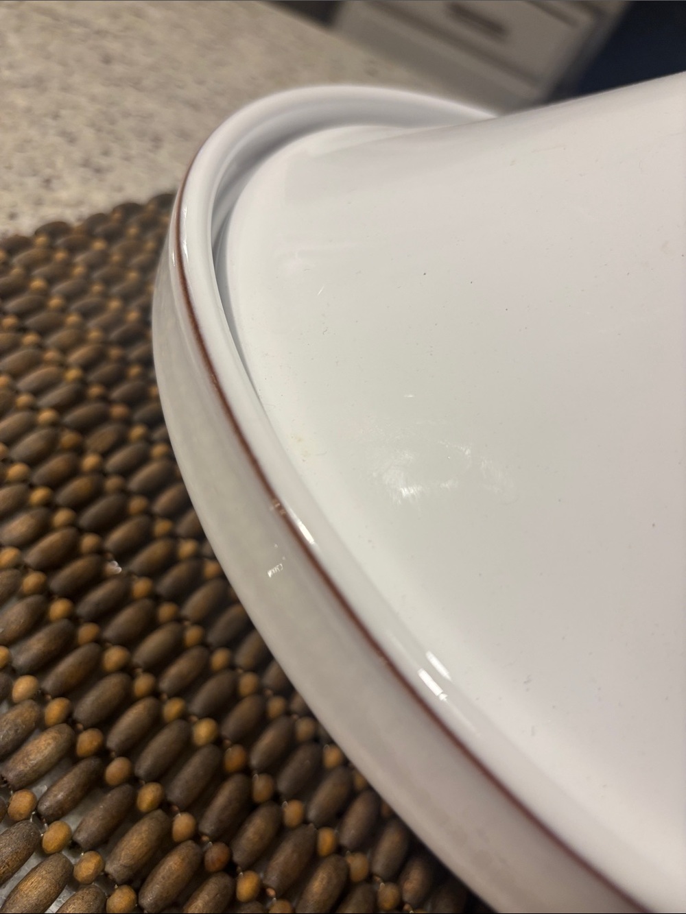 Pottery Barn White Glazed Terracotta Tagine 11” - Picture 4 of 9